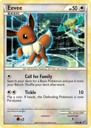 Eevee (48) (48) 048  Undaunted - Common Undaunted Pokemon Single  Squirtle Squad Card Shop.