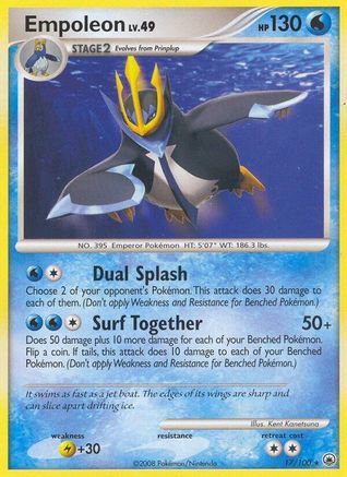 Empoleon  Majestic Dawn - Rare Majestic Dawn Pokemon Single  Squirtle Squad Card Shop.