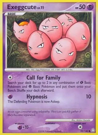 Exeggcute  - Reverse Holofoil Legends Awakened - Common