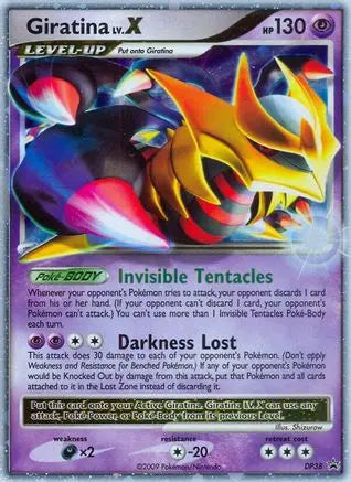 Giratina LV.X - DP38  - Holofoil Diamond and Pearl Promos - Promo Diamond and Pearl Promos Pokemon Single  Squirtle Squad Card Shop.