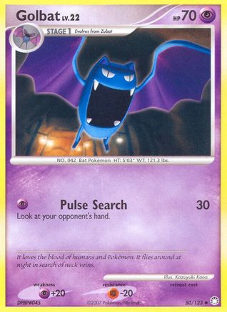 Golbat  - Reverse Holofoil Mysterious Treasures - Uncommon Mysterious Treasures Pokemon Single  Squirtle Squad Card Shop.