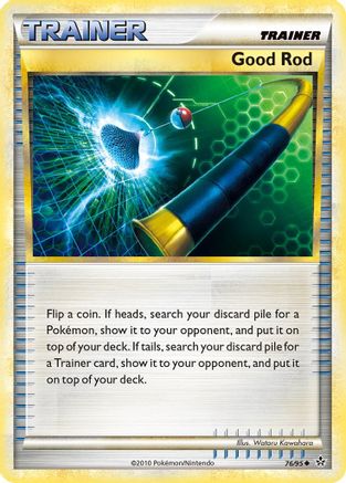 Good Rod 076/95  - Reverse Holofoil Unleashed - Uncommon Unleashed Pokemon Single  Squirtle Squad Card Shop.