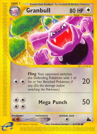 Pokémon TCG – Granbull – Skyridge – Common