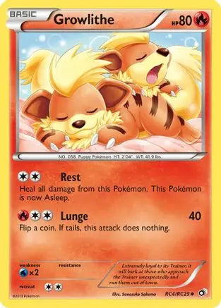 Growlithe RC4  - Holofoil Legendary Treasures Radiant Collection - Uncommon Legendary Treasures: Radiant Collection Pokemon Single  Squirtle Squad Card Shop.