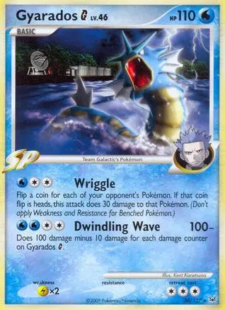 Gyarados G  Platinum - Rare Platinum Pokemon Single  Squirtle Squad Card Shop.