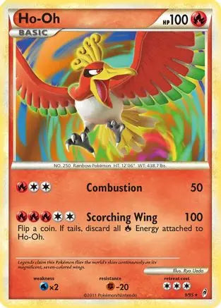 Ho-Oh  - Reverse Holofoil Call of Legends - Holo Rare Call of Legends Pokemon Single  Squirtle Squad Card Shop.