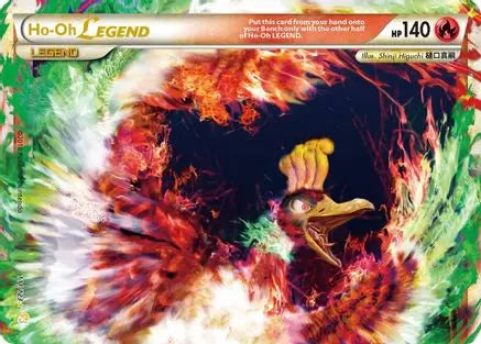 Ho-Oh Legend (Top) 111  - Holofoil HeartGold SoulSilver - Ultra Rare HeartGold SoulSilver Pokemon Single  Squirtle Squad Card Shop.