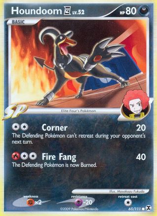 Houndoom E4 065  Rising Rivals - Common Rising Rivals Pokemon Single  Squirtle Squad Card Shop.