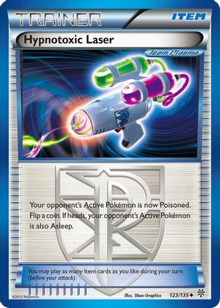 Hypnotoxic Laser (Team Plasma) 123  Plasma Storm - Uncommon Plasma Storm Pokemon Single  Squirtle Squad Card Shop.
