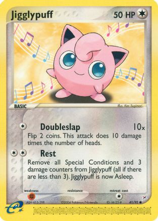 Jigglypuff  - Reverse Holofoil Team Magma vs Team Aqua - Common Team Magma vs Team Aqua Pokemon Single  Squirtle Squad Card Shop.