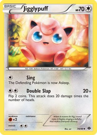 Jigglypuff 078  - Reverse Holofoil Next Destinies - Uncommon Next Destinies Pokemon Single  Squirtle Squad Card Shop.