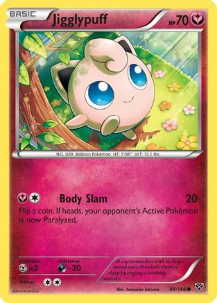 Jigglypuff (88) (88) 088  - Reverse Holofoil XY Base Set - Common XY Base Set Pokemon Single  Squirtle Squad Card Shop.