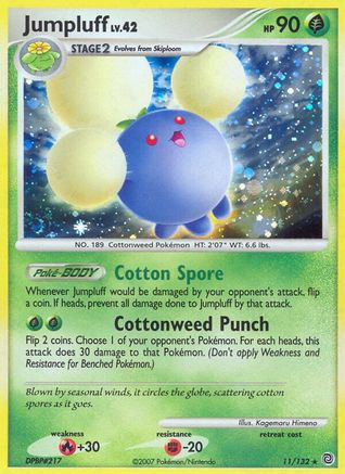 Jumpluff  - Holofoil Secret Wonders - Holo Rare Secret Wonders Pokemon Single  Squirtle Squad Card Shop.