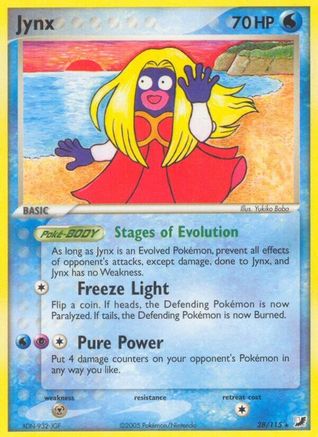 Jynx  Unseen Forces - Rare Unseen Forces Pokemon Single  Squirtle Squad Card Shop.