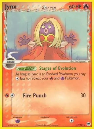 Jynx (Delta Species)  Dragon Frontiers - Rare