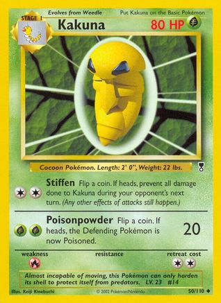 Kakuna  Legendary Collection - Uncommon Legendary Collection Pokemon Single  Squirtle Squad Card Shop.