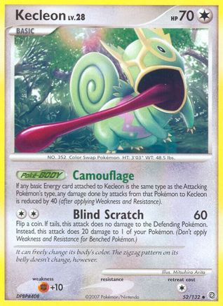 Kecleon  Secret Wonders - Uncommon Secret Wonders Pokemon Single  Squirtle Squad Card Shop.