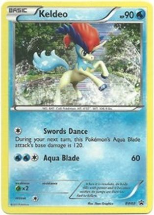 Keldeo - BW60 (Tinsel Holo)  - Holofoil Black and White Promos - Promo Black and White Promos Pokemon Single  Squirtle Squad Card Shop.