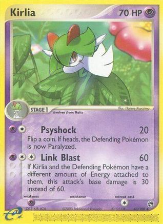 Kirlia  Sandstorm - Uncommon Sandstorm Pokemon Single  Squirtle Squad Card Shop.