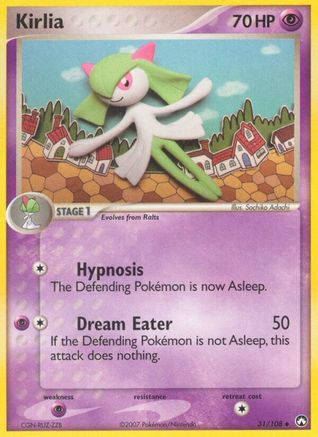 Kirlia 031  Power Keepers - Uncommon Power Keepers Pokemon Single  Squirtle Squad Card Shop.