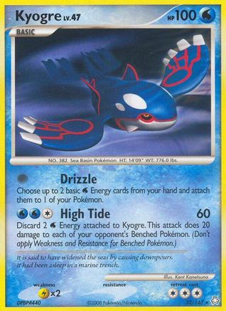Kyogre  Legends Awakened - Rare Legends Awakened Pokemon Single  Squirtle Squad Card Shop.