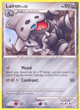 Lairon  - Reverse Holofoil Mysterious Treasures - Uncommon Mysterious Treasures Pokemon Single  Squirtle Squad Card Shop.