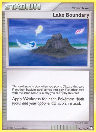 Lake Boundary 112  - Reverse Holofoil Mysterious Treasures - Uncommon Mysterious Treasures Pokemon Single  Squirtle Squad Card Shop.