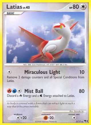 Latias  POP Series 7 - Rare POP Series 7 Pokemon Single  Squirtle Squad Card Shop.