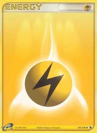 Lightning Energy 109  Ruby and Sapphire - Common Ruby and Sapphire Pokemon Single  Squirtle Squad Card Shop.