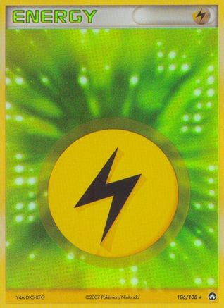 Lightning Energy  - Holofoil Power Keepers - Rare Power Keepers Pokemon Single  Squirtle Squad Card Shop.