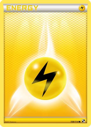 Lightning Energy  Black and White - Common Black and White Pokemon Single  Squirtle Squad Card Shop.