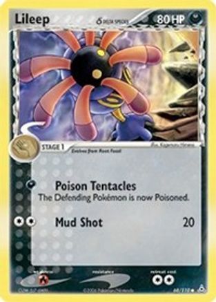 Lileep (Delta Species) 068  Holon Phantoms - Common Holon Phantoms Pokemon Single  Squirtle Squad Card Shop.
