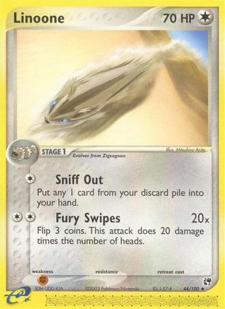Linoone/44  Sandstorm - Uncommon Sandstorm Pokemon Single  Squirtle Squad Card Shop.