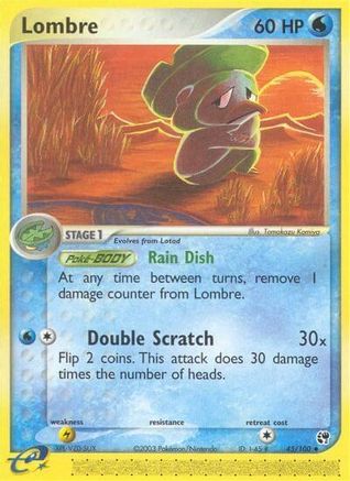 Lombre 045/100  Sandstorm - Uncommon Sandstorm Pokemon Single  Squirtle Squad Card Shop.