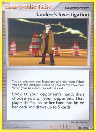 Looker's Investigation  Platinum - Uncommon Platinum Pokemon Single  Squirtle Squad Card Shop.