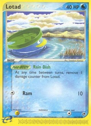 Lotad 066/100  Sandstorm - Common Sandstorm Pokemon Single  Squirtle Squad Card Shop.