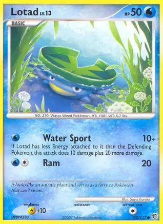 Lotad 92/132 – Secret Wonders – Common Secret Wonders Pokemon Single  Squirtle Squad Card Shop.