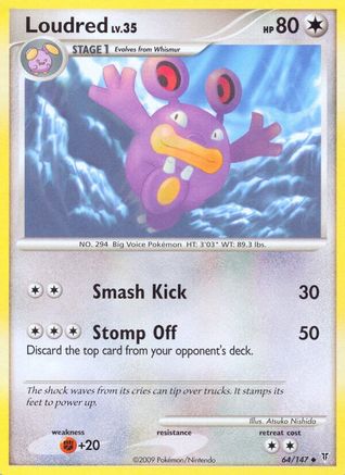 Loudred  - Reverse Holofoil Supreme Victors - Uncommon Supreme Victors Pokemon Single  Squirtle Squad Card Shop.