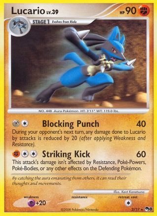 Lucario 002  - Holofoil POP Series 8 - Rare POP Series 8 Pokemon Single  Squirtle Squad Card Shop.