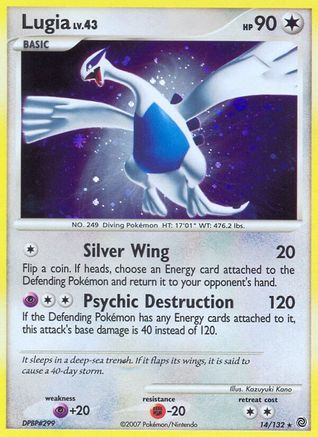 Lugia/132  - Reverse Holofoil Secret Wonders - Holo Rare Secret Wonders Pokemon Single  Squirtle Squad Card Shop.