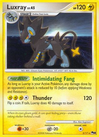 Luxray  POP Series 8 - Rare POP Series 8 Pokemon Single  Squirtle Squad Card Shop.