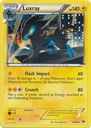 Luxray - 46/99/099  Deck Exclusives - Rare Deck Exclusives Pokemon Single  Squirtle Squad Card Shop.