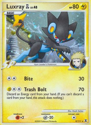 Luxray GL  - Holofoil Rising Rivals - Holo Rare Rising Rivals Pokemon Single  Squirtle Squad Card Shop.