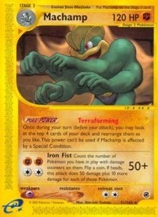 Machamp (51)  - Reverse Holofoil Expedition - Rare Expedition Pokemon Single  Squirtle Squad Card Shop.