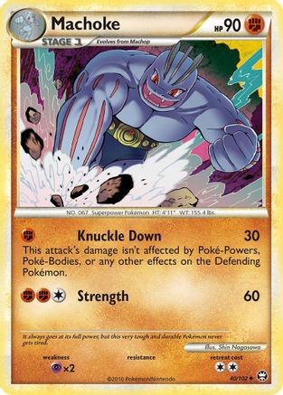 Machoke/102  - Reverse Holofoil Triumphant - Uncommon Triumphant Pokemon Single  Squirtle Squad Card Shop.
