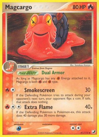 Magcargo  - Reverse Holofoil Unseen Forces - Uncommon Unseen Forces Pokemon Single  Squirtle Squad Card Shop.