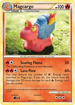Magcargo  - Reverse Holofoil Undaunted - Holo Rare Undaunted Pokemon Single  Squirtle Squad Card Shop.