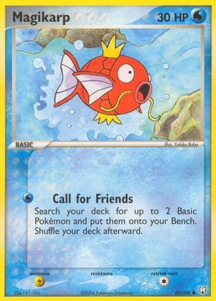 Magikarp 065  Team Rocket Returns - Common Team Rocket Returns Pokemon Single  Squirtle Squad Card Shop.