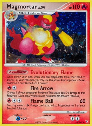 Magmortar  - Reverse Holofoil Supreme Victors - Holo Rare Supreme Victors Pokemon Single  Squirtle Squad Card Shop.
