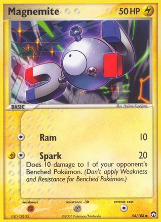 Magnemite  Power Keepers - Common Power Keepers Pokemon Single  Squirtle Squad Card Shop.